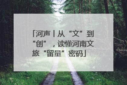 河声丨从“文”到“创”，读懂河南文旅“留量”密码